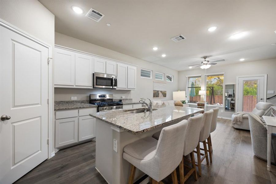 Furnished interior view inside a new home in Baker Landing, Richland Hills (Image 8).