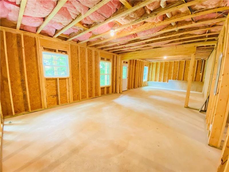 In-progress construction of a new home in , Lawrenceville, GA (Image 46).