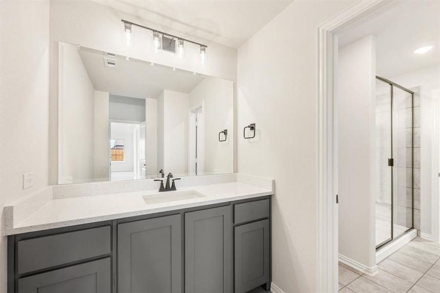 Furnished interior view inside a new home in Creekview Meadows, Pilot Point (Image 7). Furnished interior view inside a new home in Creekview Meadows, Pilot Point (Image 7).