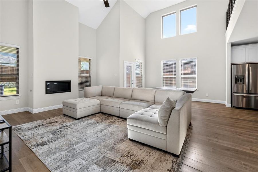 Furnished interior view inside a new home in , Little Elm (Image 33). Furnished interior view inside a new home in , Little Elm (Image 33).