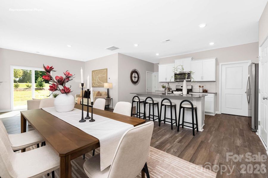 Furnished interior view inside a new home in Silverstein, Salisbury (Image 8).