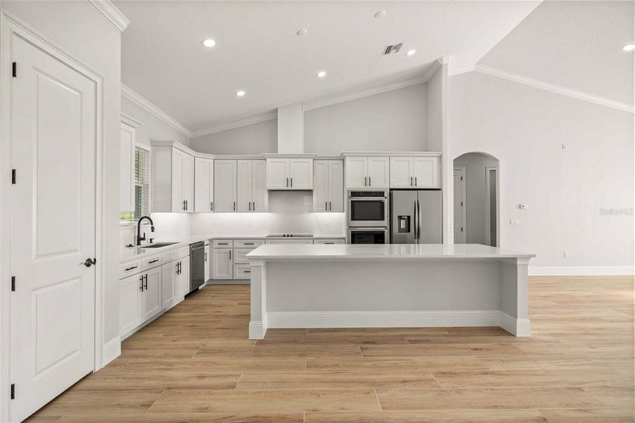 Furnished interior view inside a new home in , Ocala (Image 5).