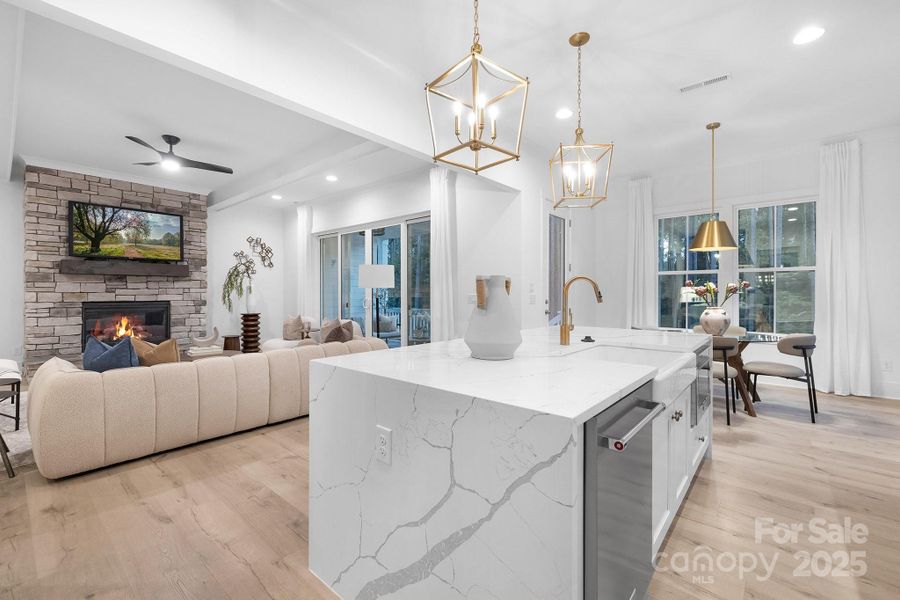 Furnished interior view inside a new home in , Lancaster (Image 10).