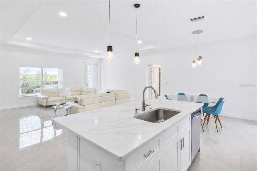 Furnished interior view inside a new home in , Port Charlotte (Image 9).