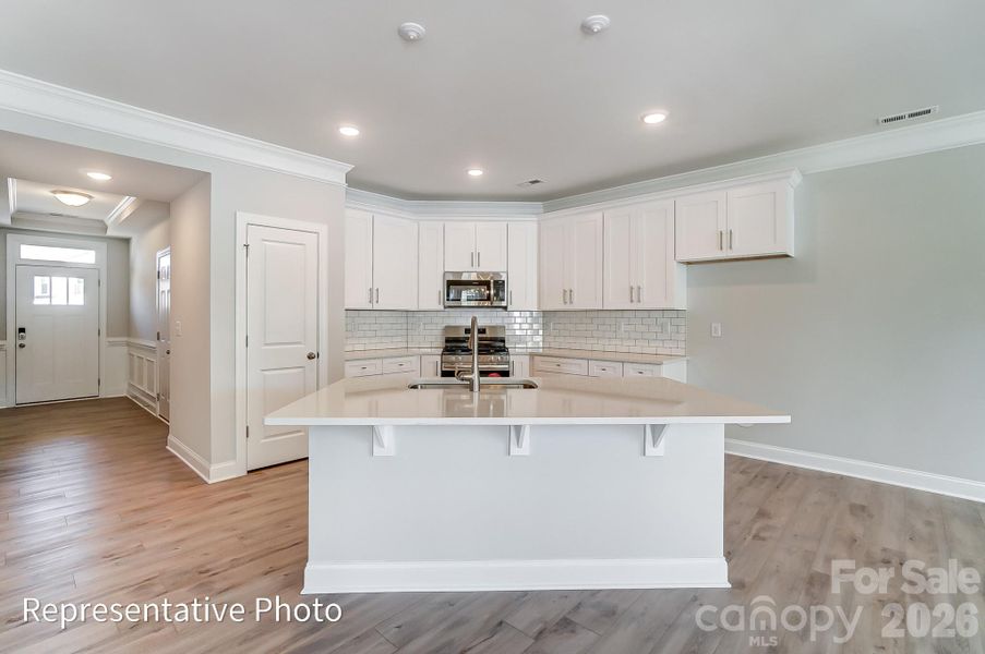 Furnished interior view inside a new home in Harrisburg Village, Harrisburg (Image 5).