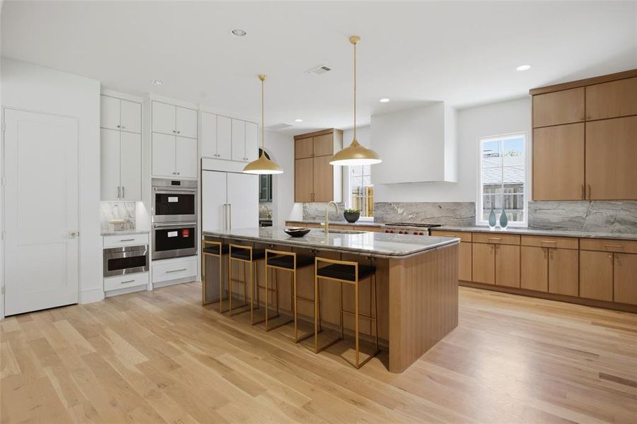 Furnished interior view inside a new home in , Dallas (Image 17).