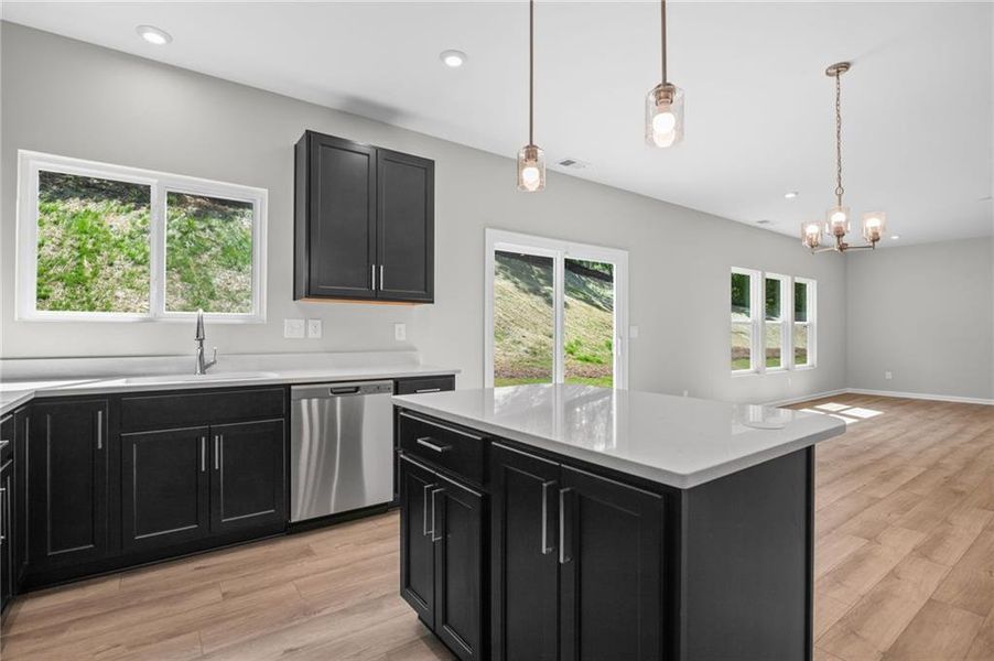 Furnished interior view inside a new home in Sage Woods, Dallas (Image 6).