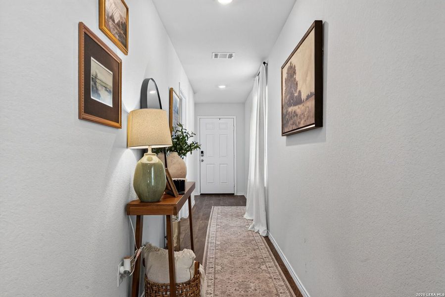Furnished interior view inside a new home in Preserve at Medina, Von Ormy (Image 18).