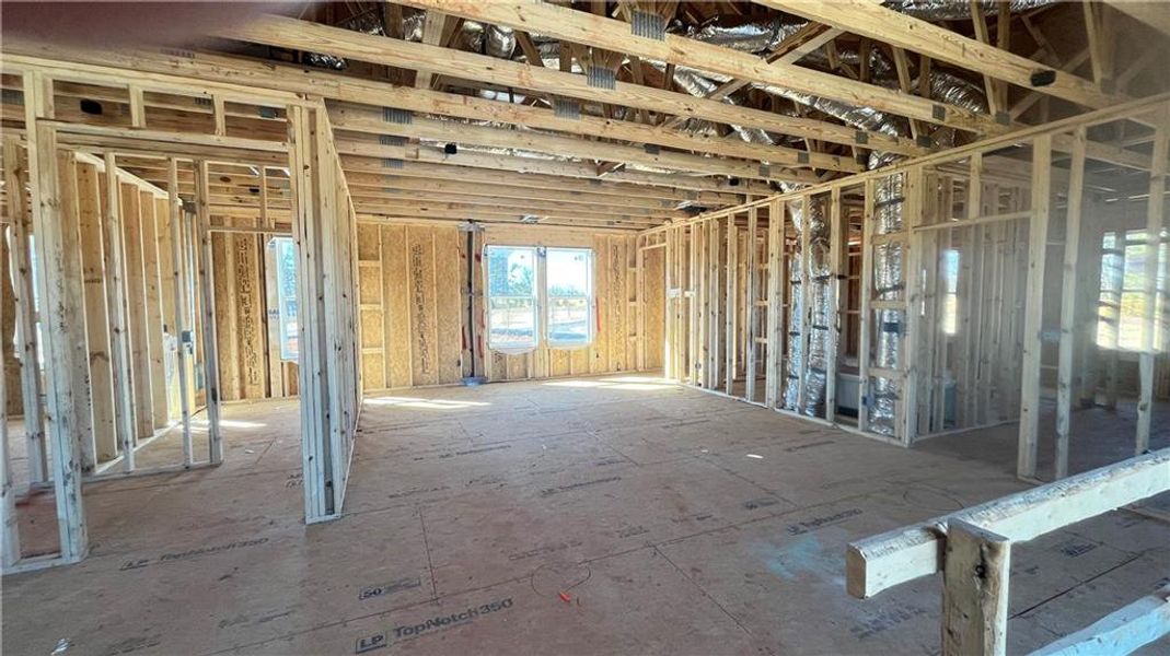 In-progress construction of a new home in , Canton, GA (Image 21).