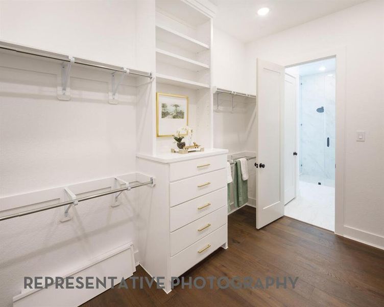 Furnished interior view inside a new home in Mosaic, Celina (Image 15).