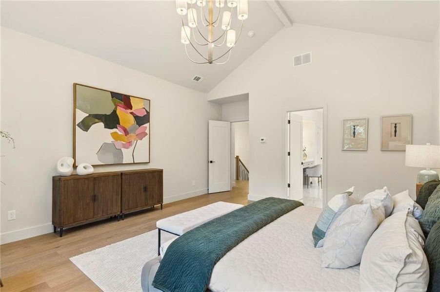 Furnished interior view inside a new home in , Brookhaven (Image 11).