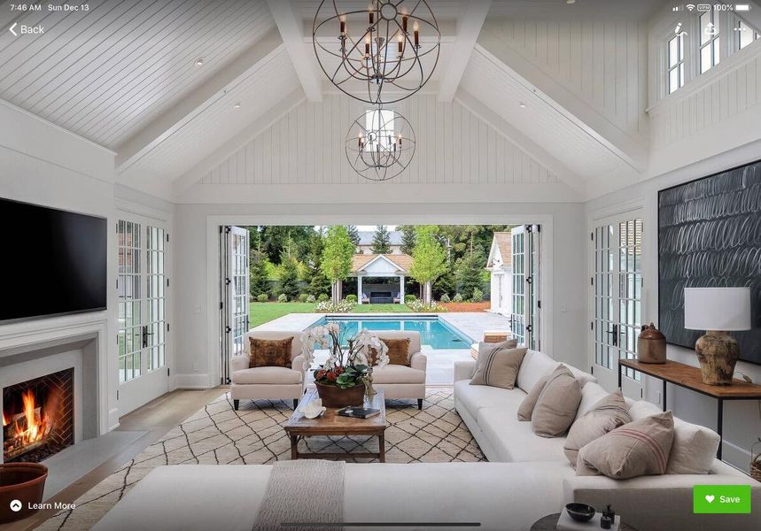 Furnished interior view inside a new home in , Santee (Image 6).