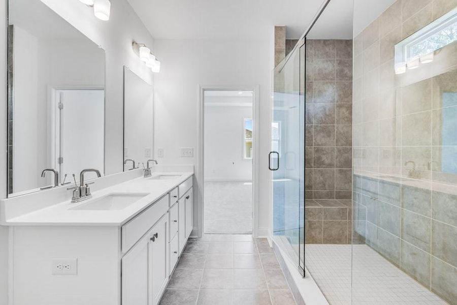 Furnished interior view inside a new home in Oakmead, Buford (Image 11).