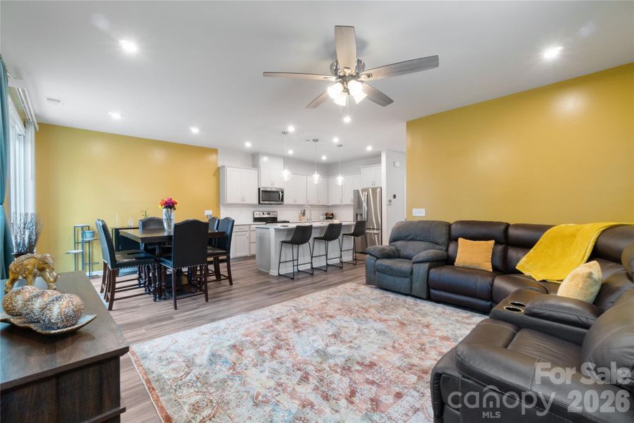 Furnished interior view inside a new home in , Charlotte (Image 26).