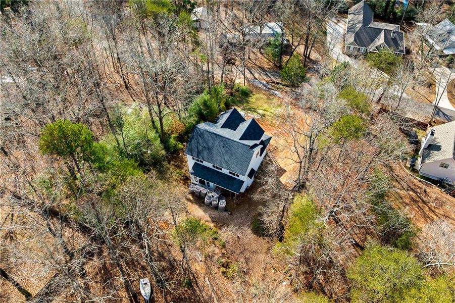 Front exterior of a new home in , Gainesville, GA, highlighting curb appeal (Image 10).