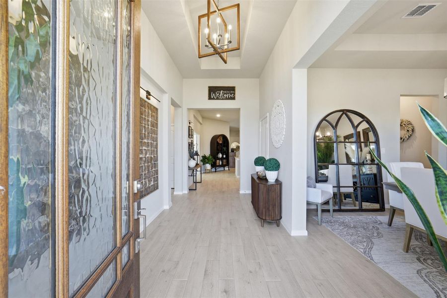 Furnished interior view inside a new home in Tejas Landing, Needville (Image 18).