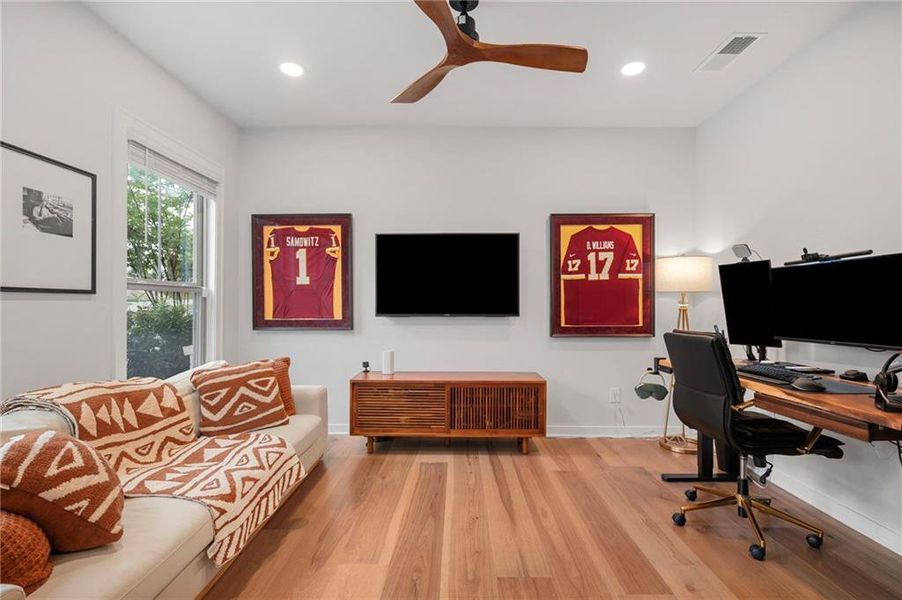 Furnished interior view inside a new home in Parkside at Mason Mill, Decatur (Image 11).