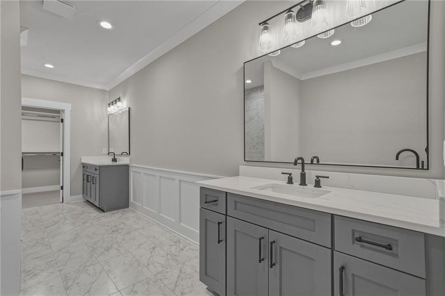 Furnished interior view inside a new home in , Ball Ground (Image 8).
