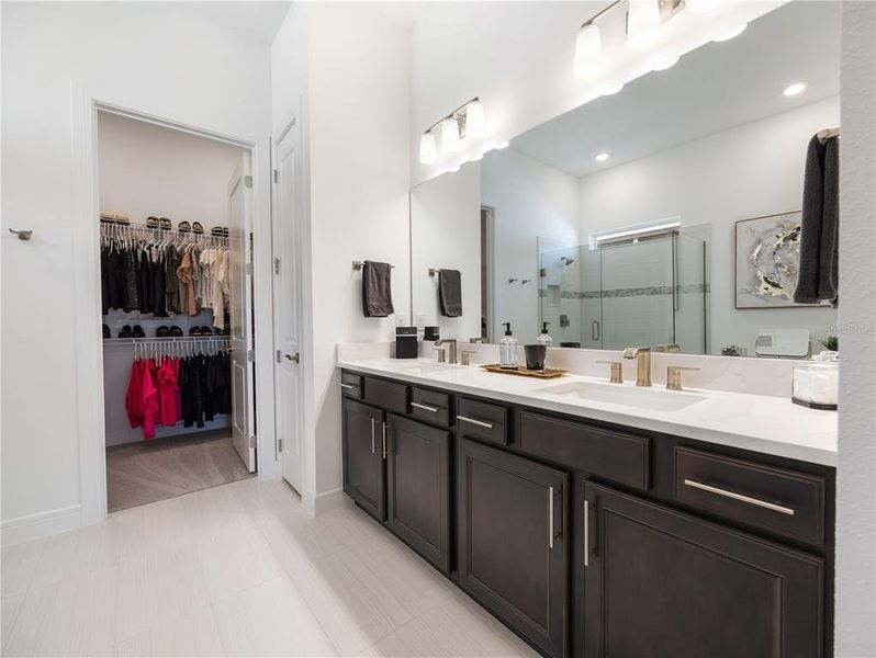 Furnished interior view inside a new home in , Ocala (Image 37).