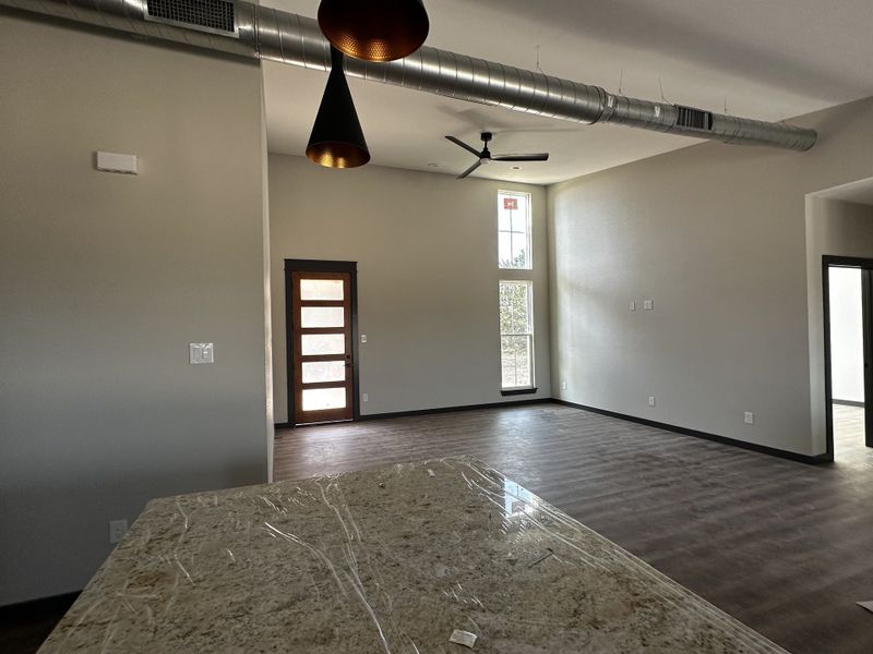 Construction in progress for homes built from the Zephyer 1 by Zeal Home Builders in Saddle Crest Estates, Weatherford, TX (Image 8).