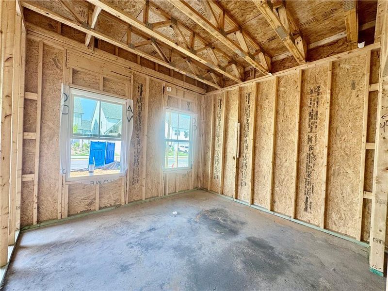 In-progress construction of a new home in Eastlyn Crossing, Flowery Branch, GA (Image 12).