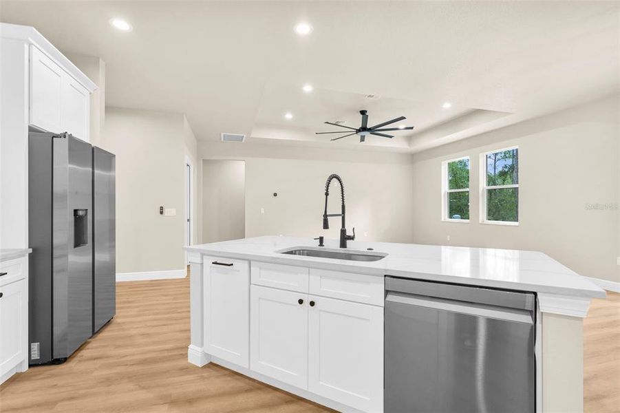 Furnished interior view inside a new home in , Weeki Wachee (Image 15). Furnished interior view inside a new home in , Weeki Wachee (Image 15).