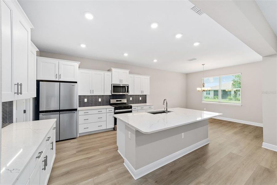 Furnished interior view inside a new home in , Ocala (Image 8). Furnished interior view inside a new home in , Ocala (Image 8).
