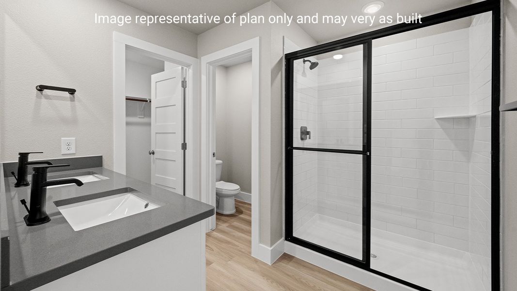 Representative furnished interior of a home built from the Mustang by D.R. Horton in The Islands of Rockport, Rockport (Image 11).