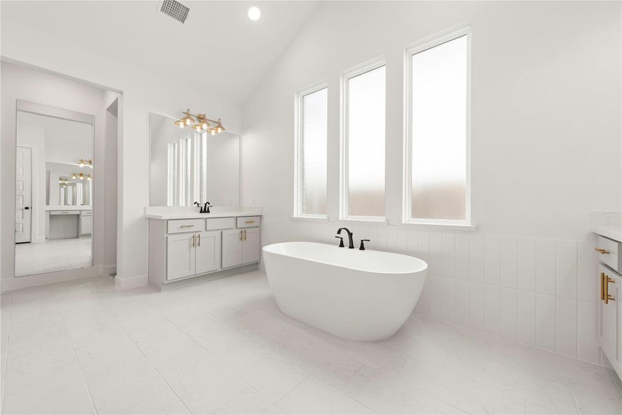 Furnished interior view inside a new home in COLTON®, Montgomery (Image 12).