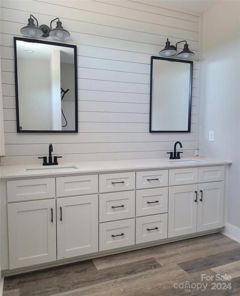 All Pics are of Previous Builds of the Montgomery Plan for Visual Purpose Only - Primary Bath Vanity