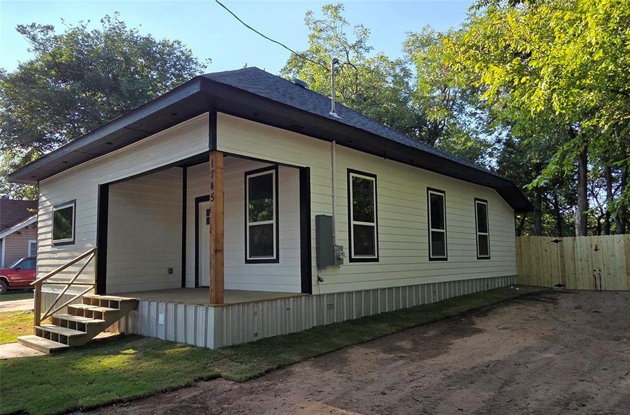 East side of the Home. East side of the Home.