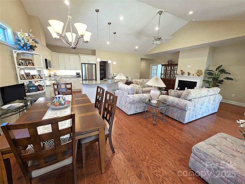 Furnished interior view inside a new home in , Hickory (Image 17).