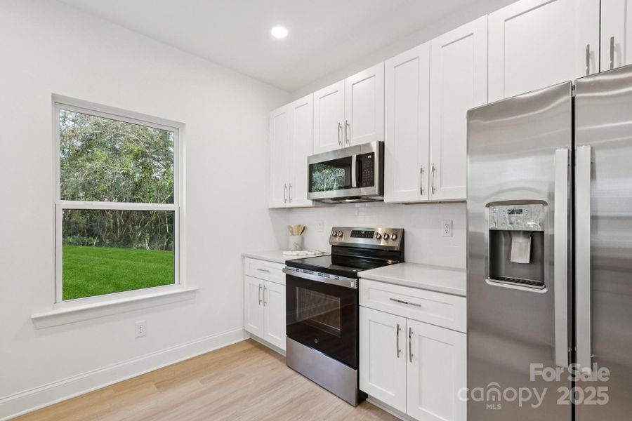 Furnished interior view inside a new home in , Charlotte (Image 14).