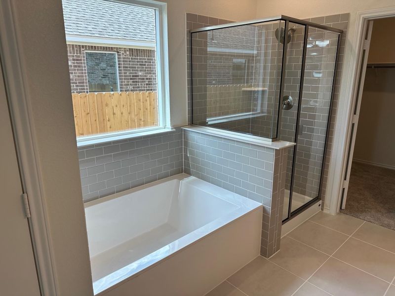 Furnished interior view inside a new home in Salerno - Classic Collection, Round Rock (Image 10).