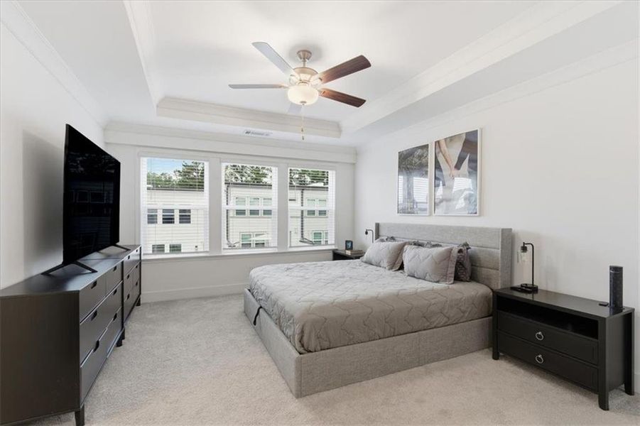 Furnished interior view inside a new home in Towns At Peachtree Corners, Peachtree Corners (Image 19).