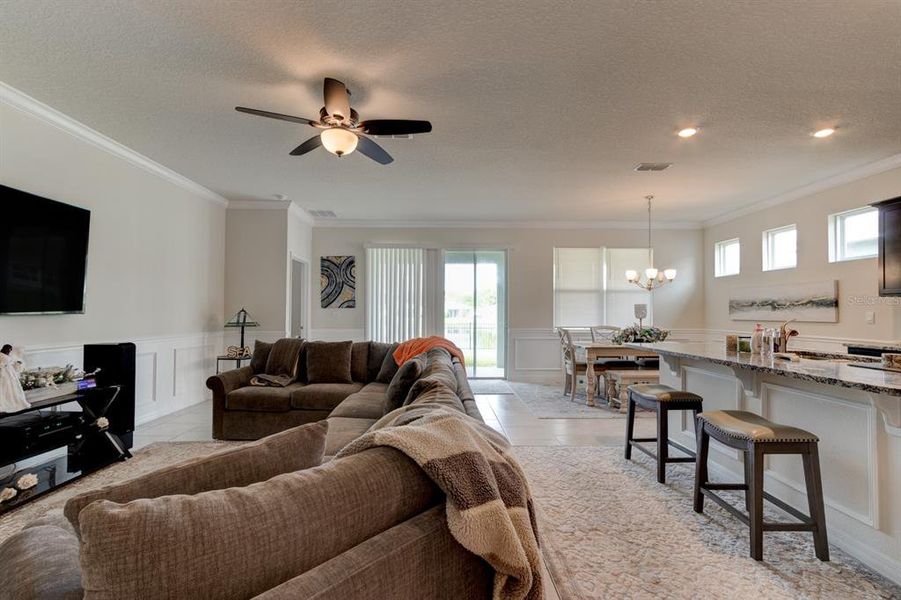 Furnished interior view inside a new home in , New Smyrna Beach (Image 12).