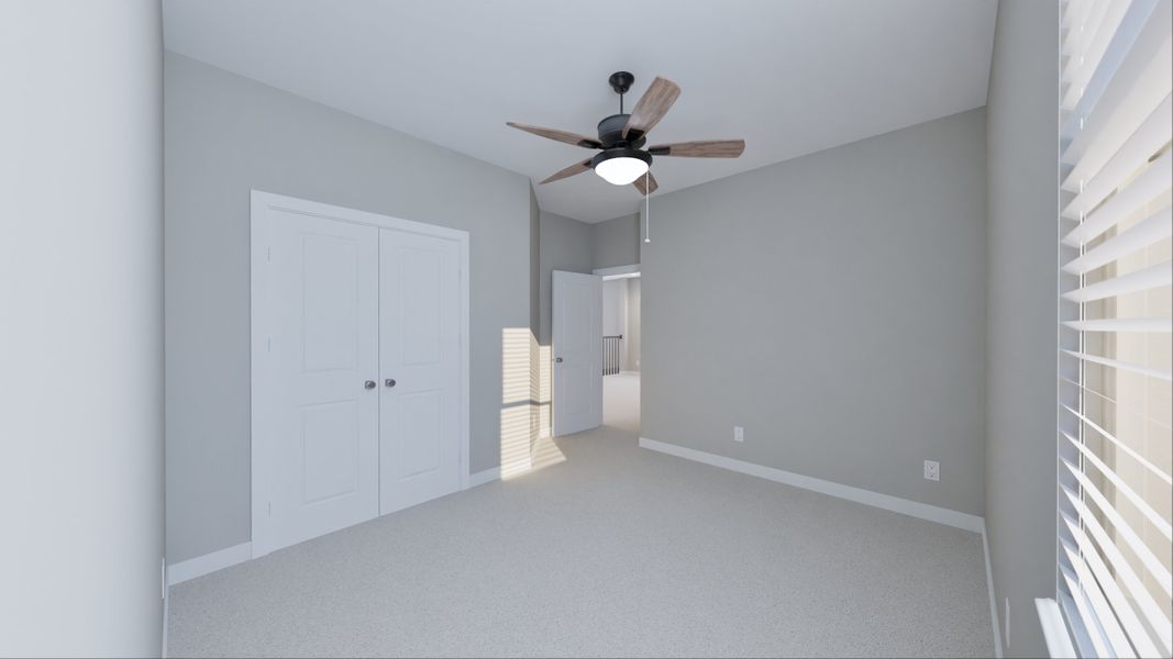 Representative unfurnished interior of a home built from the O'Conner by Tricoast Homes in Summer Place 35', Montgomery (Image 36). Representative unfurnished interior of a home built from the O'Conner by Tricoast Homes in Summer Place 35', Montgomery (Image 36).
