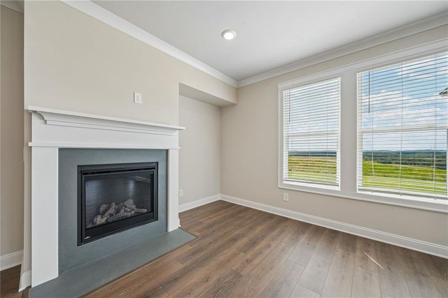 Spacious, unfurnished interior of a new home in River Pointe, Monroe (Image 39).