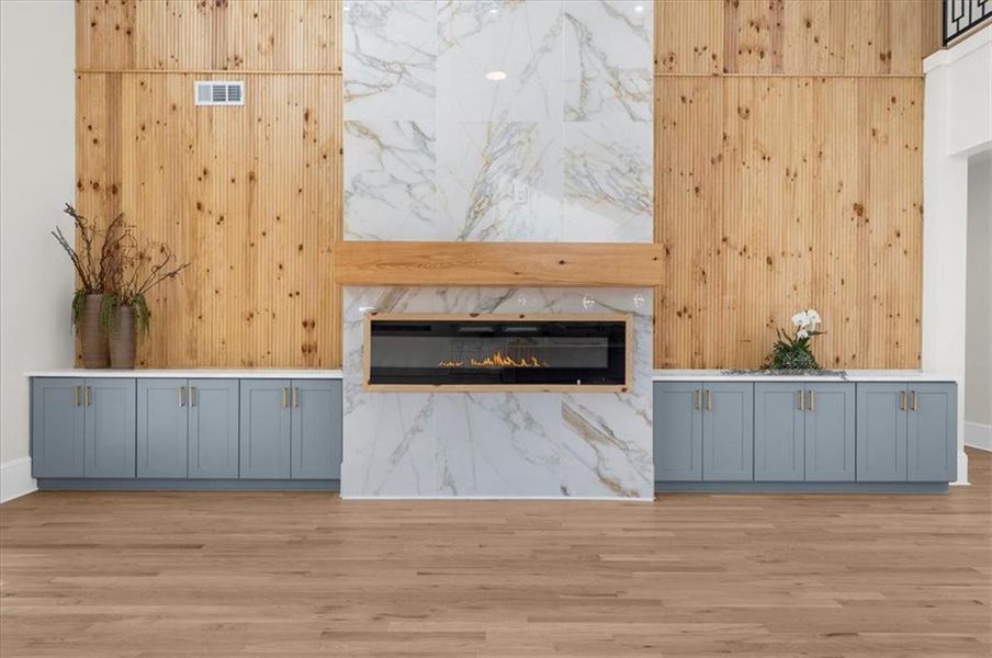 Close-up of interior finishes inside a home in , Gainesville (Image 23).