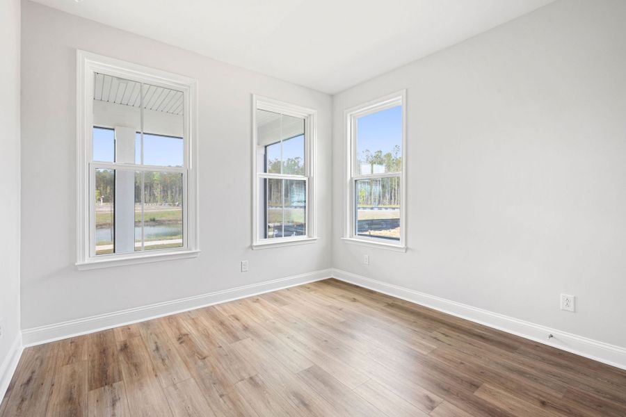 Spacious, unfurnished interior of a new home in Sun City Hilton Head, Bluffton (Image 18). Spacious, unfurnished interior of a new home in Sun City Hilton Head, Bluffton (Image 18).