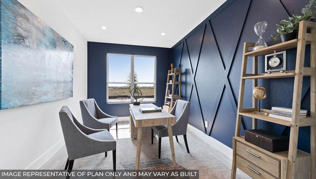 Furnished interior view inside a new home in River Ranch Estates, Dayton (Image 11).