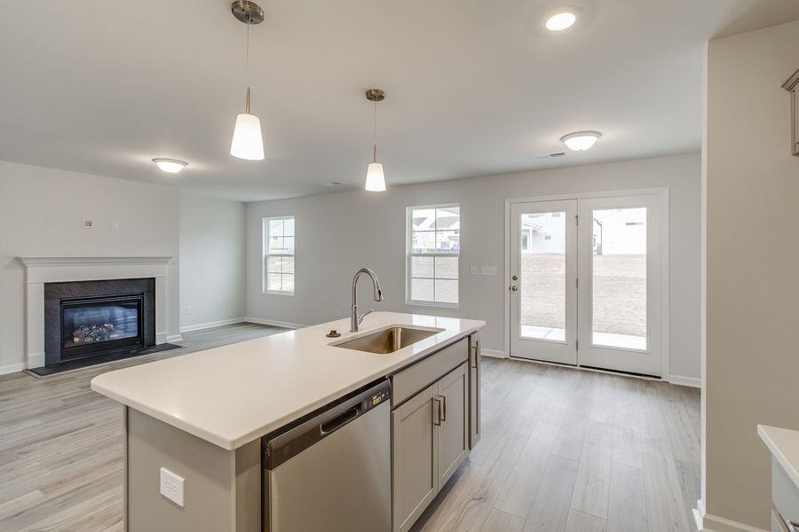 Furnished interior view inside a new home in Winston Point, Gilbert (Image 9).