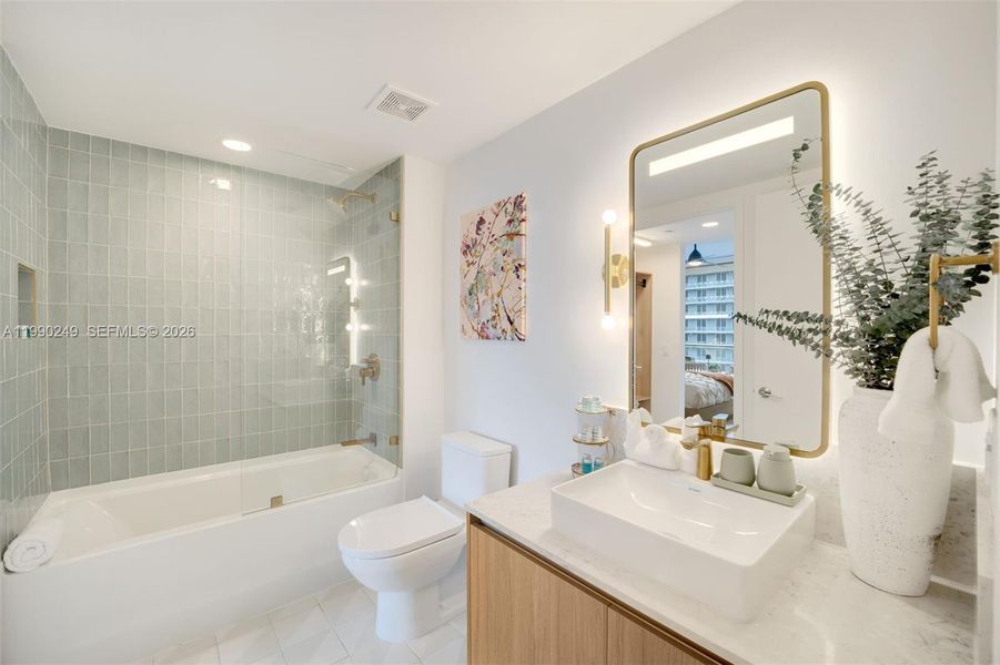 Furnished interior view inside a new home in Natiivo Miami, Miami (Image 17).