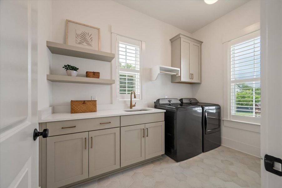 Furnished interior view inside a new home in , Mount Pleasant (Image 37).