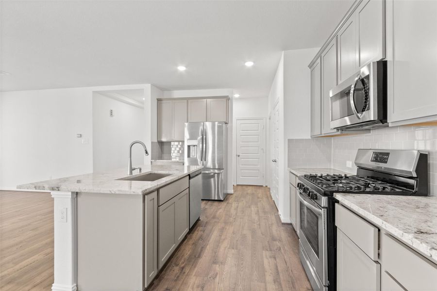 Furnished interior view inside a new home in Oakwood Estates, Waller (Image 9). Furnished interior view inside a new home in Oakwood Estates, Waller (Image 9).
