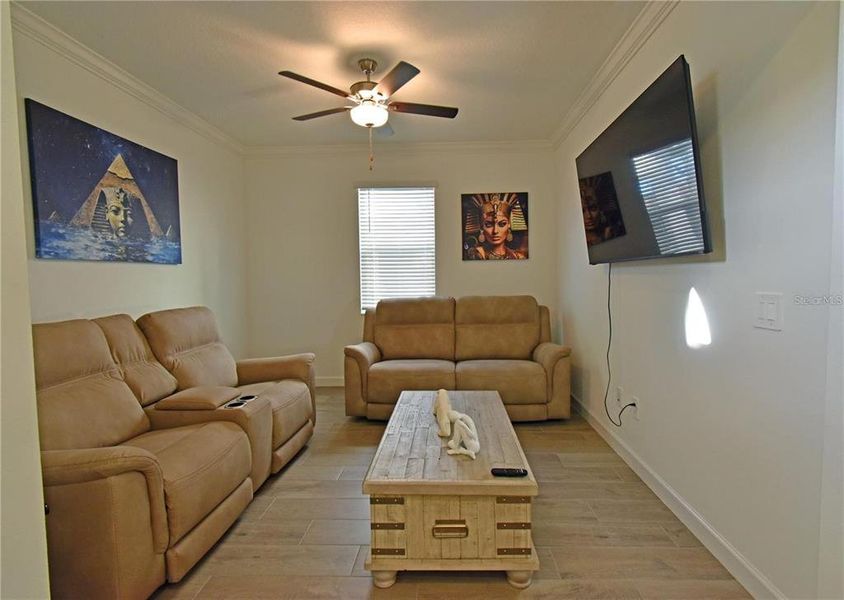 Furnished interior view inside a new home in Southshore Bay Active Adult, Wimauma (Image 12).