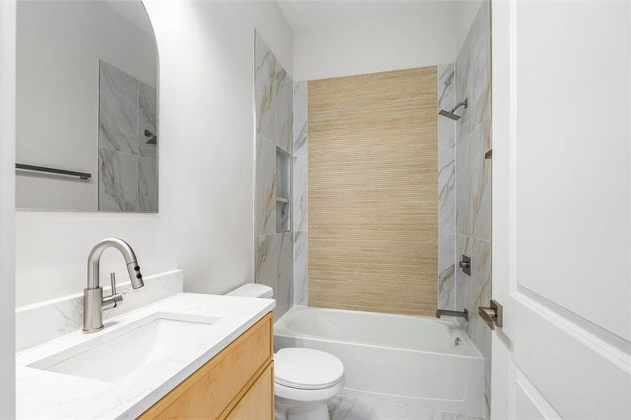 Furnished interior view inside a new home in , Atlanta (Image 45). Furnished interior view inside a new home in , Atlanta (Image 45).