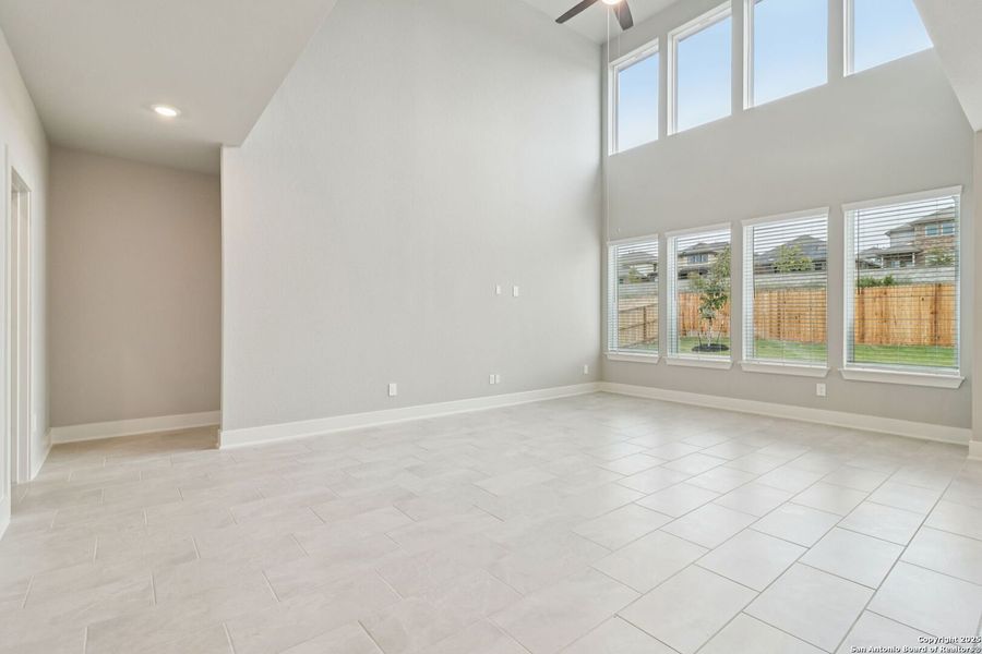 Spacious, unfurnished interior of a new home in Sagebrooke - Classic Series, San Antonio (Image 30). Spacious, unfurnished interior of a new home in Sagebrooke - Classic Series, San Antonio (Image 30).