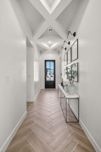 Furnished interior view inside a new home in Paseo Del Este Unit 9, El Paso (Image 3).