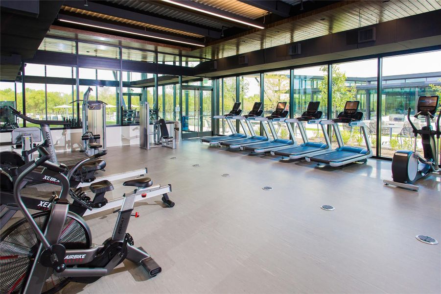 The Union at Easton Park - Nelson Village Fitness Center